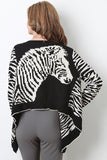 Zebra Stripe Cardigan