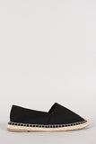 Breckelle Canvas Espadrille Skimmer Loafer Flat