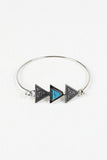 Aztec Triple Triangle Bracelet