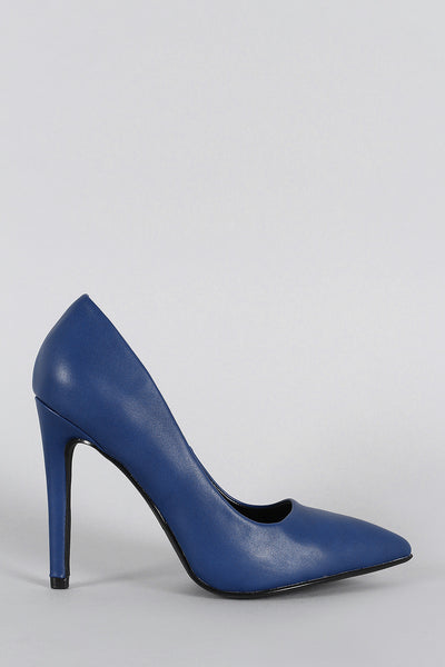 Delicious Simple Pointy Toe Stiletto Pump