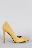 Delicious Simple Pointy Toe Stiletto Pump