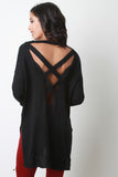 Crisscross Backless Knit Sweater