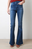 Square Pocket Bell Flare Jeans