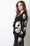 Skull Knit Cardigan