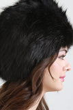 Faux Fur Pillbox Hat