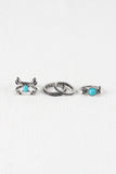 Crossed Arrows Ring Set