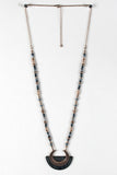 Moonrise Wood Accent Necklace